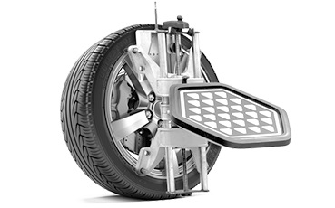 Image d'un pneu avec un marchepied.